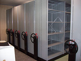 armoire de rayonnage métallique amovible